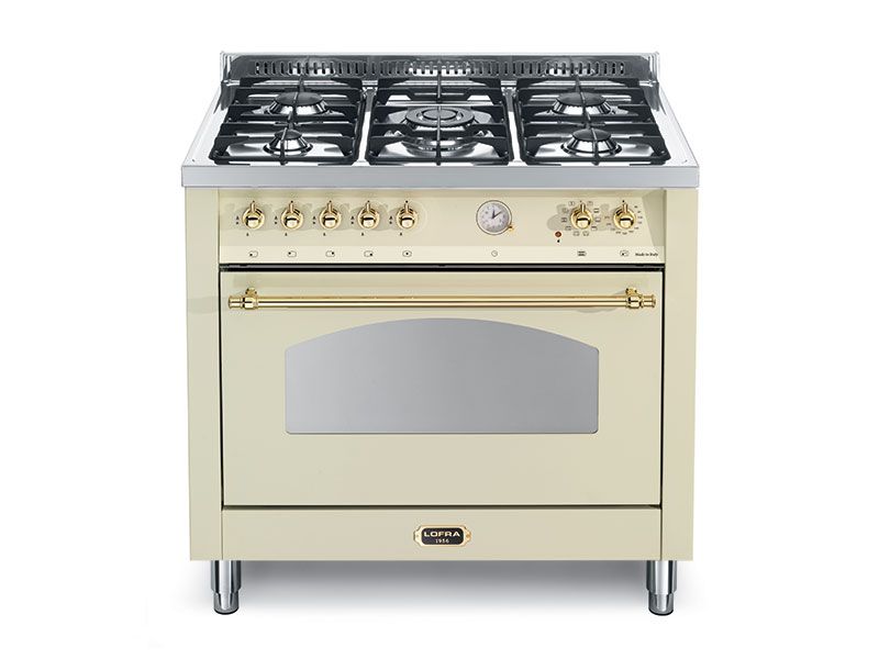 Lofra Dolcevita Ivory 90cm Gas Top and Electric Oven